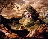 Agony In The Garden by Jacopo Robusti Tintoretto